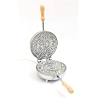 Los mejores  - CBE Elettrodomesticas n.º 8090100 - Galleta eléctrica con rosetón redondo fino- 600 W- aluminio para uso alimentario…